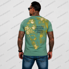 Yakuza Premium Pánské tričko 4107 světle zelené