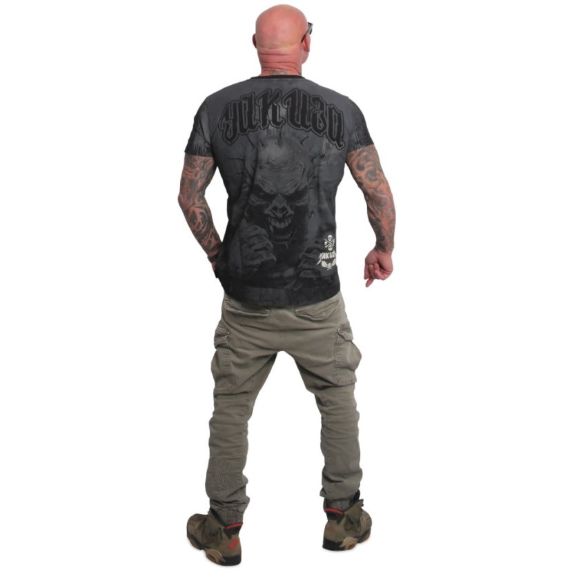 Pánské tričko Winners Allover Regular - Velikost: S, Barva: Černá