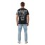 Pánské tričko Skull Stack Regular T-Shirt - Velikost: M, Barva: schwarz