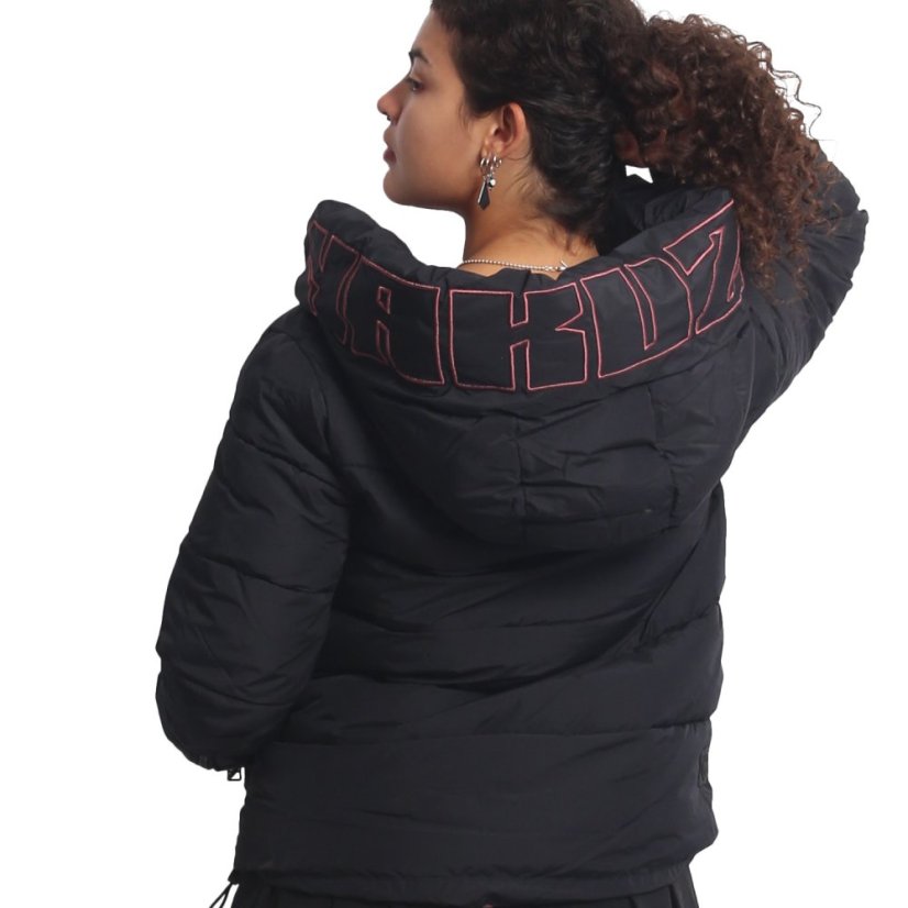 Dámská bunda 3RD V02 Puffer Winter Jacket - Barva: Černá, Velikost: XL