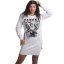 Dámské šaty Angel Gun Sweat - Barva: Bílá, Velikost: XS