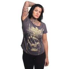 Dámské tričko Afraid Curved Crew Neck
