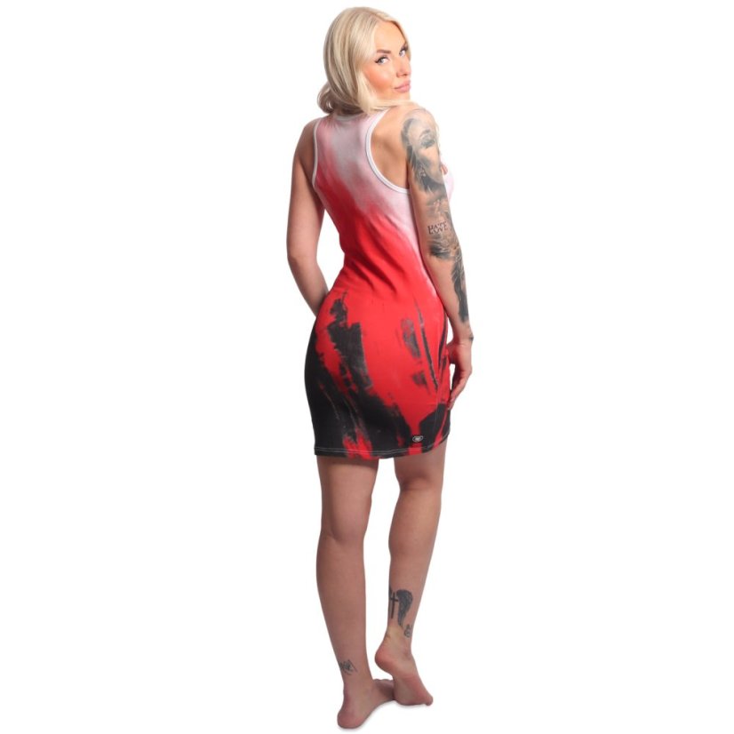 Dámské šaty Dead One Bodycon - Velikost: 2XL, Barva: Bílá