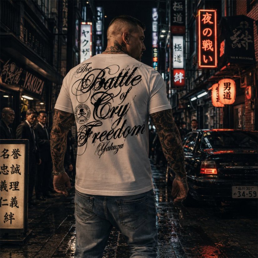 Pánské tričko Grenade Regular T-Shirt - Velikost: 3XL, Barva: weiß