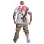 Pánské tričko Eagle Regular - Velikost: 5XL, Barva: Bílá
