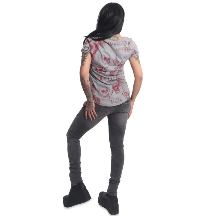 Dámské tričko Eye Allover V Neck