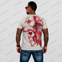 Yakuza Premium Pánské tričko 4107  stříbrné