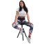 Dámské legíny Capture The Flag Slide Leggings - Velikost: XL, Barva: Černá