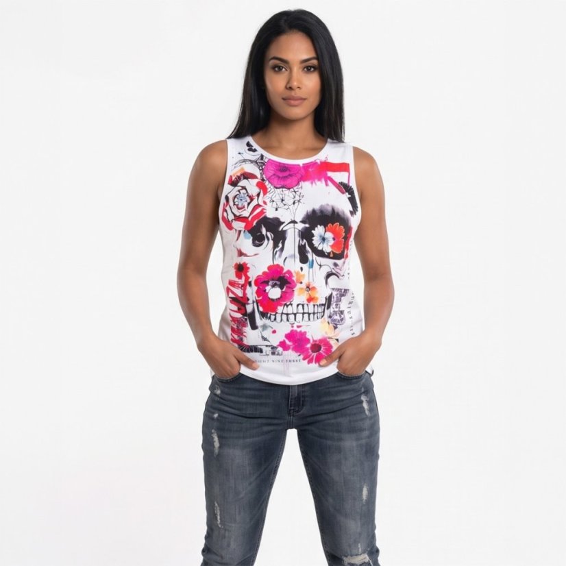 Dámské tílko Pablo Urban Tank Shirt - Velikost: XS, Barva: weiß