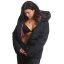Dámská bunda 3RD V02 Puffer Winter Jacket - Velikost: XL, Barva: Černá
