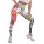 Dámské legíny Play Slide Leggings - Barva: Pestrá, Velikost: L