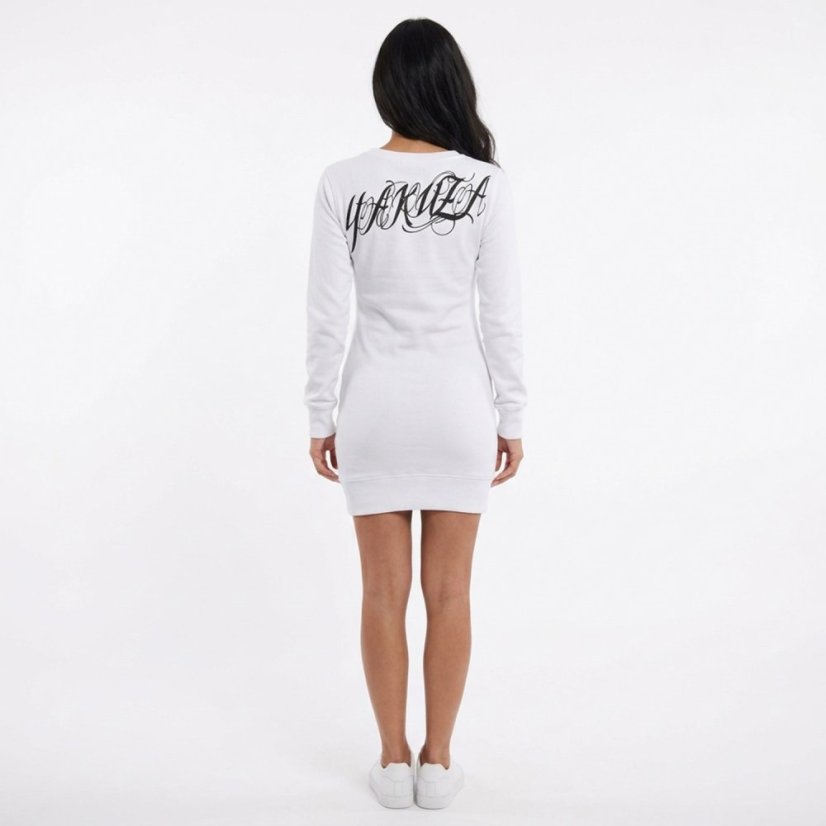Dámské šaty Angel Gun Sweat - Velikost: XL, Barva: Bílá