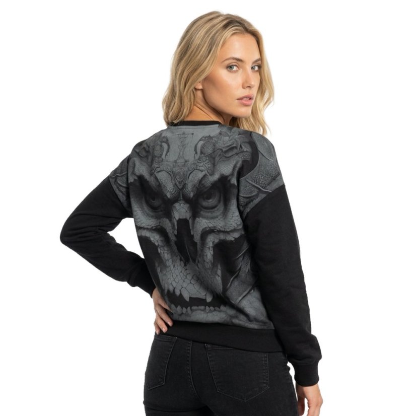 Dámská mikina Devils Urban - Velikost: XL, Barva: Černá