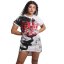 Dámské šaty Antique Urban T-shirt - Velikost: XS, Barva: Bílá