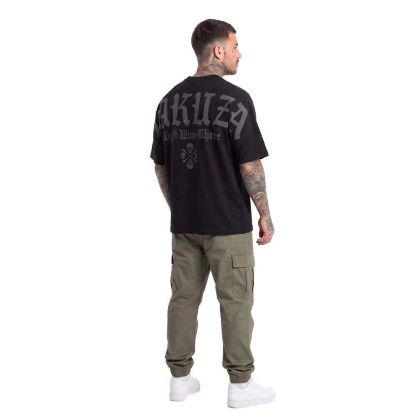 3RD Oversized T-Shirt [250GSM] - Velikost: XL, Barva: schwarz