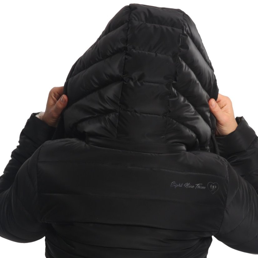 Dámská bunda Tech Puffer Jacket - Velikost: M, Barva: Černá