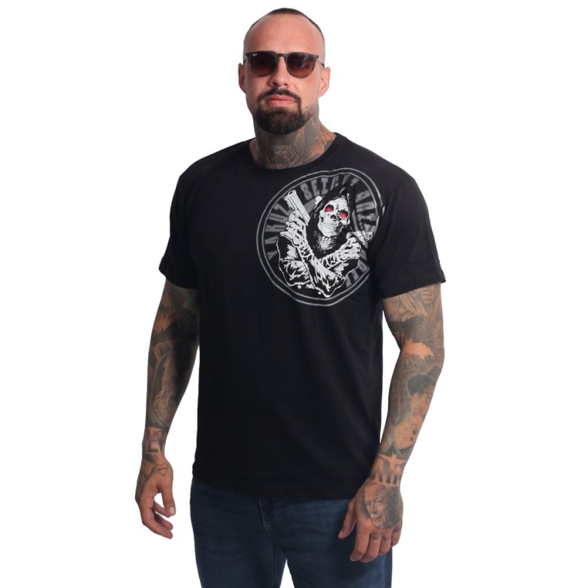 Trouble T-Shirt - Velikost: L, Barva: schwarz