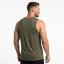 Pánské tílko Bleak Slim Basic Tanktop - Velikost: 4XL, Barva: Olivově zelená