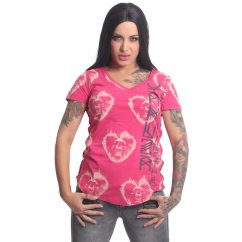 Dámské tričko Skullagram V Neck