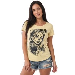 Dámské tričko Sorrow Curved Crew Neck T-Shirt