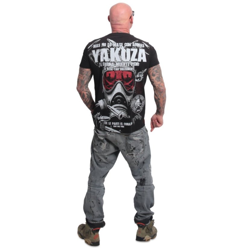 Pánské tričko Peor Regular T-Shirt - Velikost: 2XL, Barva: Černá