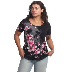 Dámské tričko Hanami Curved Crew Neck