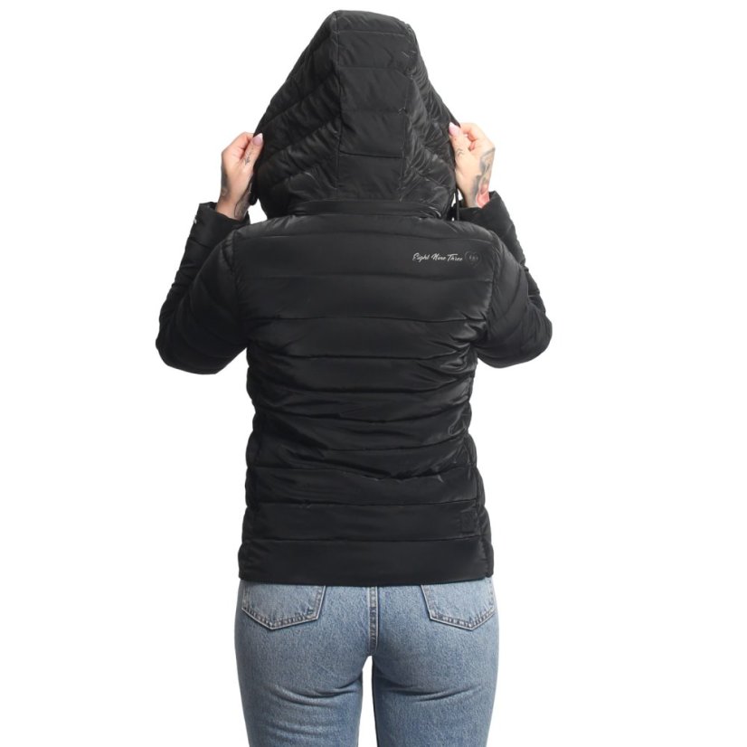 Dámská bunda Tech Puffer Jacket - Velikost: M, Barva: Černá