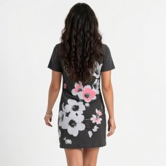 Dámské ležérní tričkové šaty Flowers Casual