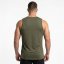 Pánské tílko Bleak Slim Basic Tanktop - Velikost: 4XL, Barva: Olivově zelená