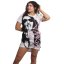 Dámské šaty Greetings Urban T-Shirt - Velikost: XL, Barva: Bílá