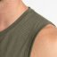Pánské tílko Bleak Slim Basic Tanktop - Velikost: 4XL, Barva: Olivově zelená