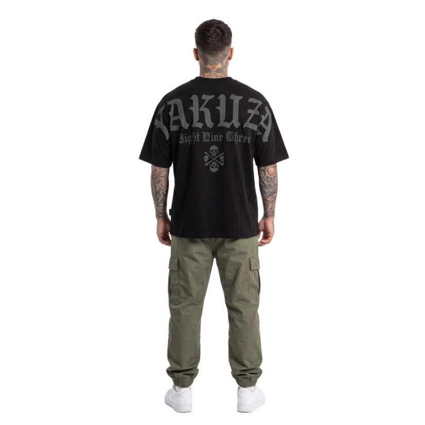 3RD Oversized T-Shirt [250GSM] - Velikost: XL, Barva: schwarz