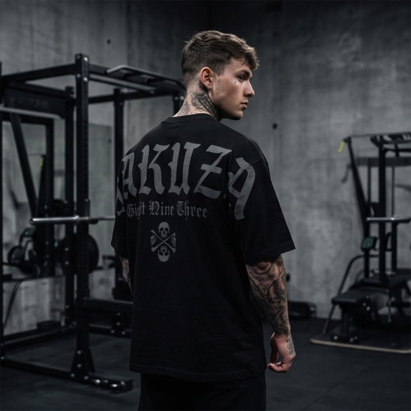 3RD Oversized T-Shirt [250GSM] - Velikost: XL, Barva: schwarz