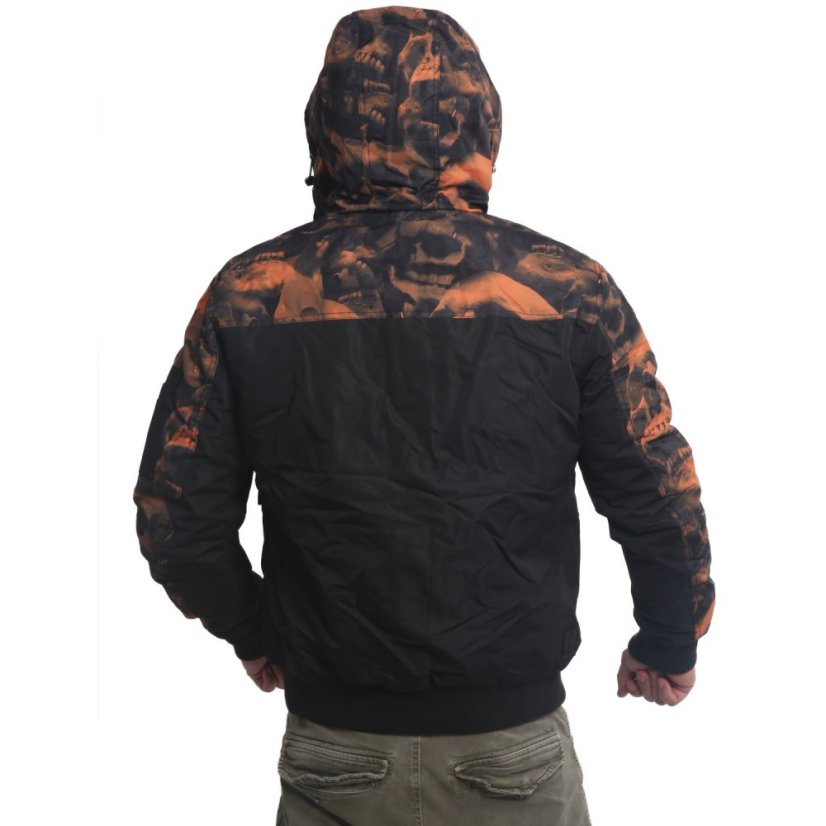 Pánská bunda Graveyard Ultimate Winter Jacket - Velikost: S, Barva: Schwarz/orange