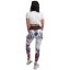 Dámské legíny Capture The Flag Slide Leggings - Velikost: XL, Barva: Černá