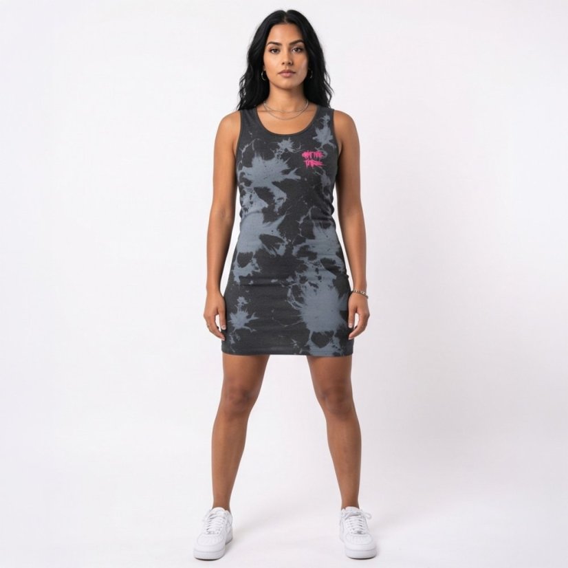 Dámské přiléhavé šaty  Kleid - Velikost: L, Barva: Černá