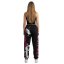 Dámské tepláky Flowers Loose Joggers - Velikost: XS, Barva: schwarz