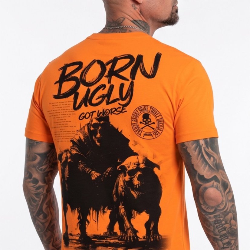 Pánské tričko Worse Regular T-Shirt - Velikost: XL, Barva: orange popsicle
