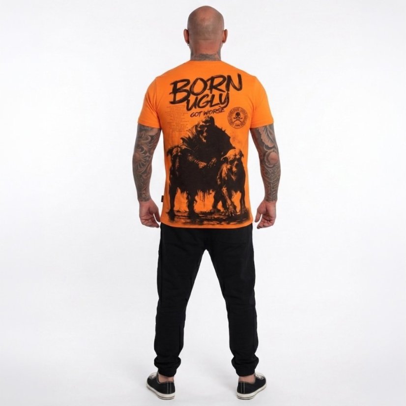 Pánské tričko Worse Regular T-Shirt - Velikost: XL, Barva: orange popsicle