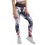 Dámské legíny Capture The Flag Slide Leggings - Velikost: XL, Barva: Černá