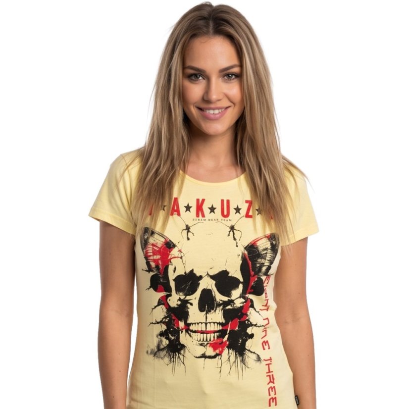 Dámské tričko Fly Long Tail T-Shirt - Velikost: XS, Barva: french vanilla