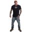 Pánské tričko Crusher Regular Basic - Velikost: 3XL, Barva: Černá