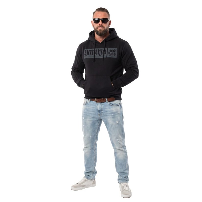 Bleak V02 Basic Hoodie - Velikost: M, Barva: schwarz
