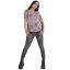 Dámské tričko Eye Allover V Neck