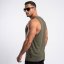 Pánské tílko Bleak Slim Basic Tanktop - Velikost: 4XL, Barva: Olivově zelená