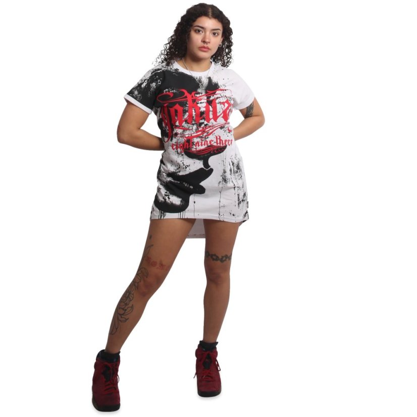 Dámské šaty Antique Urban T-shirt - Velikost: XS, Barva: Bílá