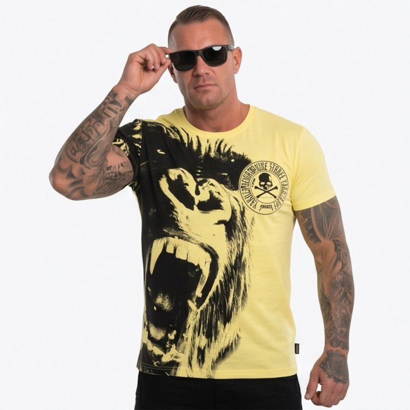 Pánské tričko Monkey Regular T-Shirt - Velikost: S, Barva: Francouzská vanilka