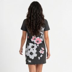 Dámské ležérní tričkové šaty Flowers Casual