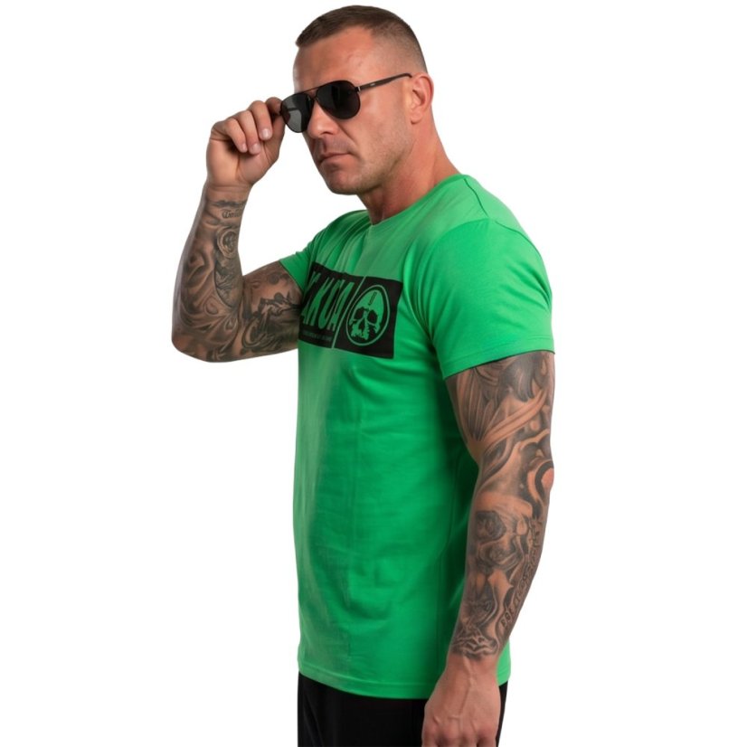 Pánské tričko Bleak Regular Basic - Velikost: XL, Barva: bright green